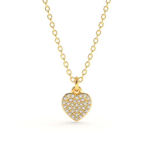 Sparkling Heart Necklace