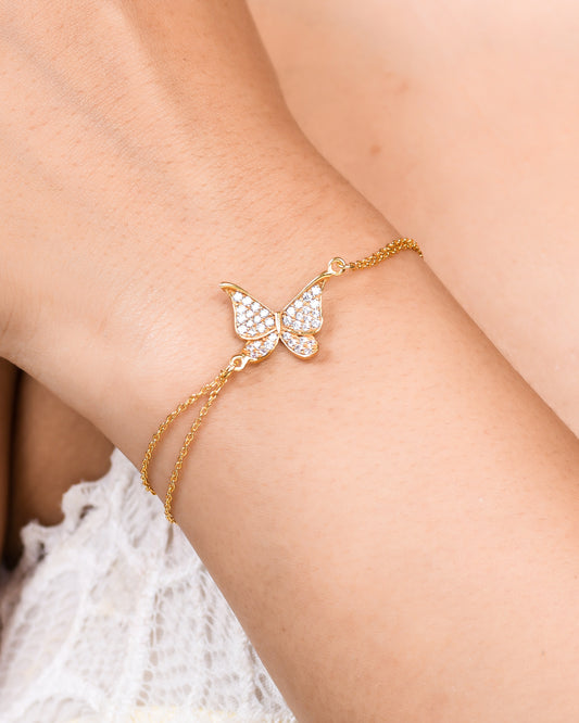 Large Butterfly Bracelet